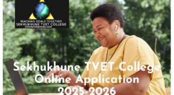 Sekhukhune TVET College Online Application 2025-2026