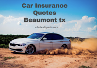 Car Insurance Quotes Beaumont tx