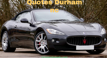 Car Insurance Quotes Durham nc