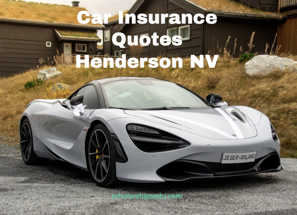 Car Insurance Quotes Henderson NV