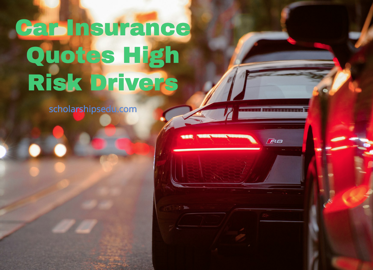 Car Insurance Quotes High Risk Drivers