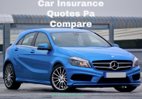 Car Insurance Quotes Pa Compare