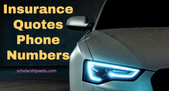 Car Insurance Quotes Phone Numbers