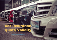 Car Insurance Quote Validity