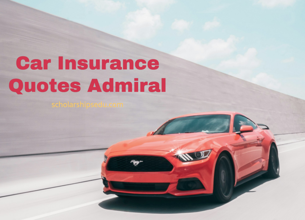 Car Insurance Quotes Admiral