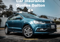 Car Insurance Quotes Dalton ga