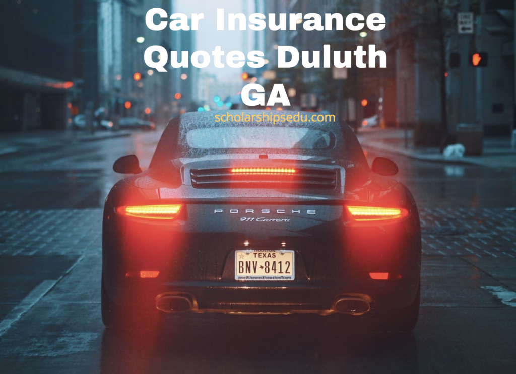 Car Insurance Quotes Duluth GA