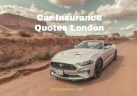 Car Insurance Quotes London