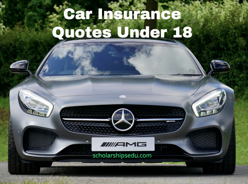 Car Insurance Quotes Under 18