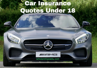 Car Insurance Quotes Under 18