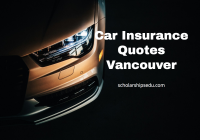 Car Insurance Quotes Vancouver