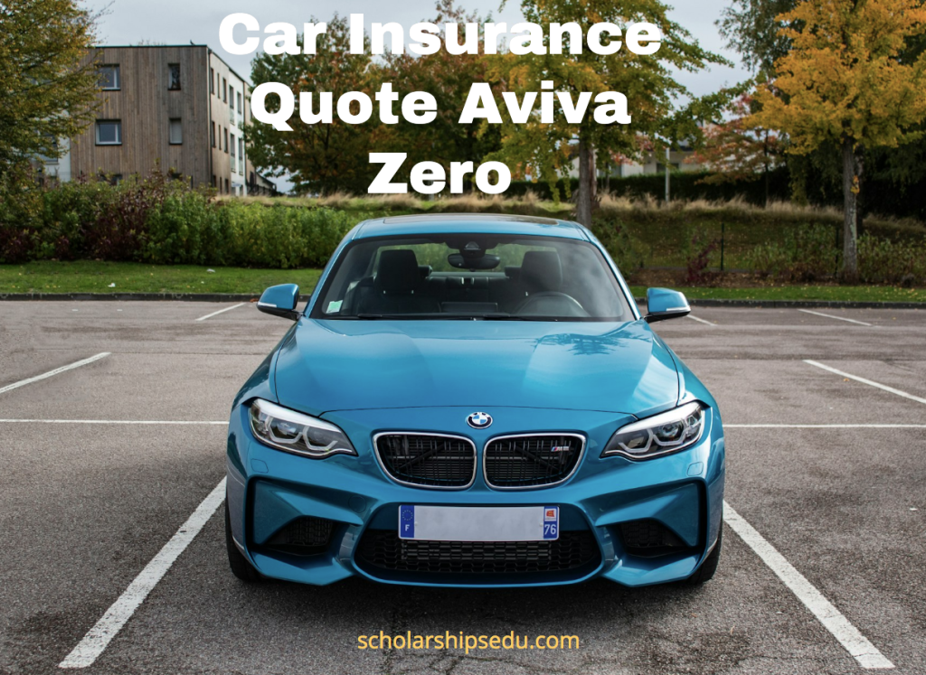 Car Insurance Quote Aviva Zero