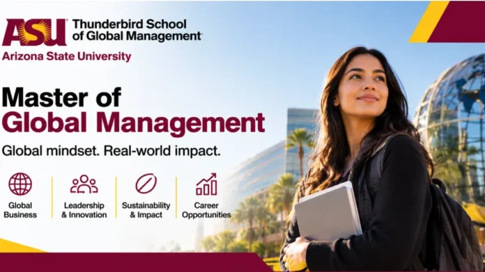 Arizona State University Master of Global Management 2027